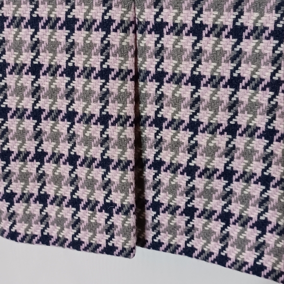 J.CREW Women's Wool Blend Houndstooth Blazer. Size 4 - Picture 12 of 16